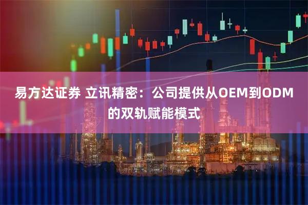 易方达证券 立讯精密：公司提供从OEM到ODM的双轨赋能模式